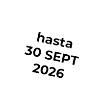 hasta 15 de septiembre 2024